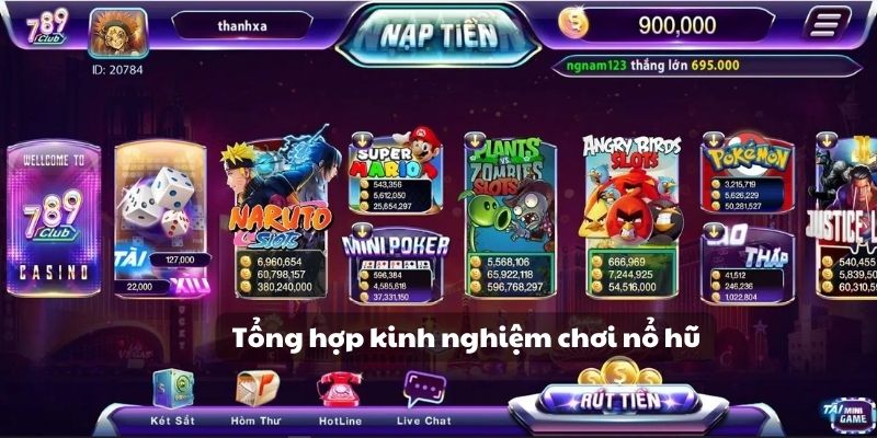 Nổ hũ siêu anh hùng trải nghiệm đỉnh cao cùng các siêu anh hùng 8 Tổng hợp kinh nghiệm chơi nổ hũ